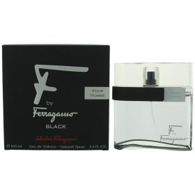 F Black by Salvatore Ferragamo, 3.4 oz Eau De Toilette Spray for Men