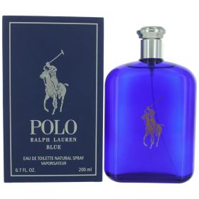 Polo Blue by Ralph Lauren, 6.7 oz Eau De Toilette Spray for Men