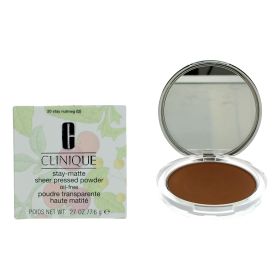 Clinique Stay-Matte by Clinique, .27 oz Sheer Pressed Powder - 20 Stay Nutmeg