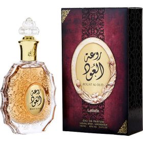 LATTAFA ROUAT AL OUD by Lattafa EAU DE PARFUM SPRAY 3.4 OZ