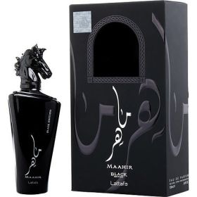 LATTAFA MAAHIR BLACK EDITION by Lattafa EAU DE PARFUM SPRAY 3.4 OZ