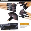 Gift Bag Of 24 pcs Makeup Brush Sets Professional Cosmetics Brushes Eyebrow Powder Foundation Shadows Pinceaux Make Up Tools