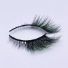 Newly Colorful Eyelashes Soft Mink Lashes Winged Thick Eyelash Handmade Curly Lashes Natural Long Lash For Eyelash Extension