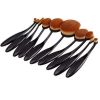 Beauty Experts Set of 10 Oval Beauty Brushes