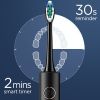 Fairywill P11 Whitening Sonic Electric Toothbrush Rechargeable 8 Brush heads